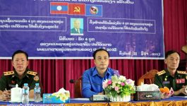 ພິທີມອບ-ຮັບ 4 ບຸກໃຫ້ພະແນກຊາວໜຸ່ມ-ຮາກຖານຊາວໜຸ່ມທະຫານ ແຂວງບໍລິຄຳໄຊ