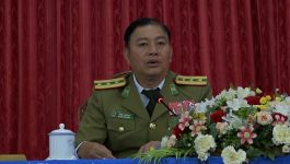 ປກສ ແຂວງບໍລິຄຳໄຊ ປາຖະກະຖາວັນສ້າງຕັ້ງກໍາລັງປ້ອງກັນຄວາມສະຫງົບປະຊາຊົນ ຄົບຮອບ 62 ປີ