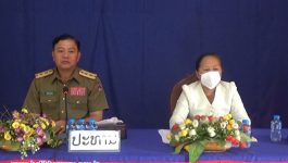 ບັ້ນດຳເນີນຊີວິດການເມືອງຂອງຄະນະພັກຮາກຖານ ທາບທາມບຸກຄະລາກອນເຂົ້າເປັນຄະນະພັກກອງບັນຊາການ ປກສ ເມືອງບໍລິຄັນ