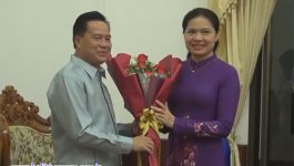 ເຈົ້າແຂວງບໍລິຄຳໄຊ ຕ້ອນຮັບການເຂົ້າຢ້ຽມຢາມຂອງຄະນະຜູ້ແທນສູນກາງສະຫະພັນແມ່ຍິງ ສສ ຫວຽດນາມ