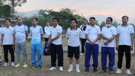 ເມືອງປາກກະດິງຍ່າງອອກກຳລັງກາຍເພື່ອສຸຂະພາບ ແລະ ຈັດກອງປະຊຸມຊຸກຍູ້ການປະຕີບັດ 15 ຄາດໝາຍຫຼັກຂອງວຽກງານສຶກສາ