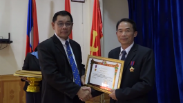 ສະຫຼູບຂະບວນການແຂ່ງຂັນຮັກຊາດ ແລະພັດທະນາແລະຍ້ອງຍໍຜົນງານ 5 ປີ ຂອງລັດວິສາຫະກິດ ໄຟຟ້າລາວສາຂາແຂວງ ບໍລິຄຳໄຊ