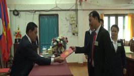 ສຳເລັດຊຸດຮຽນທິດສະດີການເມືອງ-ການປົກຄອງລະບົບຂັ້ນຕົ້ນຮຸ່ນທີ່ I ຂອງໂຮງຮຽນການເມືອງ-ການປົກຄອງແຂວງ ປີ 2023