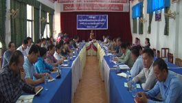 ພະແນກໂຍທາທິການ ແລະ ຂົນສົ່ງແຂວງ ສະຫຼຸບການເຄື່ອນໄຫວວຽກງານ ປະຈຳປີ 2022