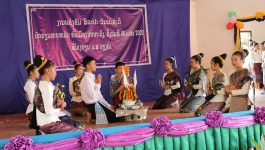 ງານແຂ່ງຂັນປະກວດສິລະປະວັນນະຄະດີນັກຮຽນສາຍສາມັນ ທົ່ວເມືອງປາກກະດິງ ໄດ້ສໍາເລັດລົງຢ່າງຈົບງາມ