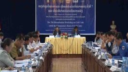 ກະຊວງຍຸຕິທຳເຜີຍແຜ່ປະມວນກົດໝາຍ ແລະ ບົດອະທິບາຍປະມວນກົດໝາຍແພ່ງ ຄັ້ງທີ 7 ຢູ່ແຂວງບໍລິຄຳໄຊ