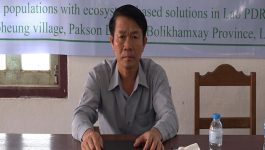 ຝຶກອົບຮົມ ວິທີກຳຈັດພືດ ບຸກລຸກຕາມສາຍຫ້ວຍປືງ ພາຍໃຕ້ໂຄງການສ້າງຄວາມຄົງທົນທານ