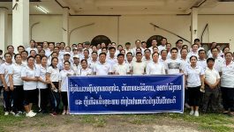 ເມືອງປາກຊັນ ແຂວງບໍລິຄໍາໄຊ ໄດ້ຈັດກິດຈະກໍາຍ່າງເພື່ອສຸຂະພາບ ເນື່ອງໃນວັນກຳມະກອນສາກົນ ຄົບຮອບ 137 ປີ (1 ພຶດສະພາ 1886-1 ພຶດສະພາ 2023) ໃນວັນທີ 3 ພຶດສະພາ 2023 ທີ່ເດີ່ນສະໂມສອນເມືອງປາກຊັນ ແຂວງບໍລິຄໍາໄຊ ເປັນກຽດເຂົ້າຮ່ວມຂອງທ່ານ ໂພຄໍາ [&hellip;]