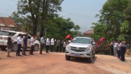 ການນຳເມືອງ ຄຳເກີດ ໄຫວ້ອາໄລສົ່ງອັດຖິຫະຫານອາສາສະໝັກ ແລະ ຊ່ຽວຊານ ຫວຽດນາມ