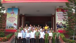 ຄະນະປະຕິບັດງານພິເສດແຂວງບໍລິຄຳໄຊ ແລະ ນະຄອນຫຼວງວຽງຈັນ ຢ້ຽມຢາມກອງບັນຊາການຕຳຫຼວດ ແຂວງຮ່າຕິ້ງ