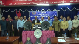 ມອບ-ຮັບ ອຸປະກອນໂທລະໂຄ່ງ ຂອງໂຄງການປັບປຸງຂະຫຍາຍຕາໜ່າງໂທລະໂຄ່ງທົ່ວປະເທດ ໄລຍະ 2 ໃຫ້ແຂວງບໍລິຄໍາໄຊ