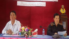 ກອງປະຊຸມສະຫຼຸບວຽກງານກວດກາຢູ່ເມືອງວຽງທອງ
