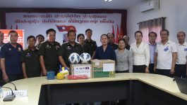 ນັກສຶກສາ ຂັ້ນຕົ້ນ ຊຸດທີ I ສະຖາບັນການເມືອງ-ການປົກຄອງແຫ່ງຊາດ ທັດສະນະສຶກສາຢູ່ເມືອງທ່າພະບາດ ແຂວງບໍລິຄຳໄຊ