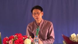 ຮອງເຈົ້າເມືອງປາກກະດິງ ລົງຊຸກຍູ້ວຽກງານສຶກສາ ຢູ່ມໍຕົ້ນທົ່ງນາມີ່