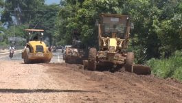 ເສັ້ນທາງເທດສະບານແຂວງເບີ 5 ສໍາເລັດ 64 ກວ່າສ່ວນຮ້ອຍ ເບີ 6 ສຳເລັດ 36 ກວ່າສ່ວນຮ້ອຍ, ຈະໃຫ້ສຳເລັດໃນເດືອນ 9