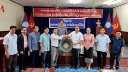 ເມືອງບໍລິຄັນໄດ້ຮັບໂທລະໂຄ່ງ ຈໍານວນ 9 ຊຸດ