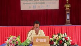 ປາຖະກະຖາ ຊົມເຊີຍສິ່ງແວດລ້ອມແຫ່ງຊາດ ແລະ ວັນສິ່ງແວດລ້ອມໂລກ
