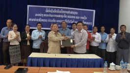 ຄະນະກໍາມະການເສດຖະກິດແຜນການ ແລະ ການເງິນ ແລະ ພະແນກເຕັກໂນໂລຊີ່ແຂວງ ລົງນາມເຊັນບົດບັນທຶກປະສານງານຮ່ວມກັນ