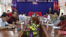 ຮອງປະທານສະພາປະຊາຊົນແຂວງ ຕິດຕາມກວດກາ ການປະຕິບັດລັດຖະທຳມະນູນ ແລະ ກົດໝາຍ ຢູ່ເມືອງຄຳເກີດ
