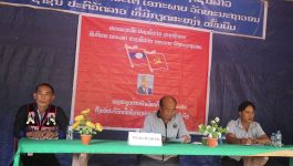 ບ້ານໂພນງາມ ສຳເລັດກອງປະຊຸມໃຫຍ່ຄັ້ງທີ V ແລະ ກອງປະຊຸມປ່ອນບັດຄັດເລືອກເອົານາຍບ້ານຊຸດໃໝ່
