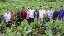 ເຈົ້າເມືອງວຽງທອງ ພ້ອມຄະນະ ລົງພົບປະຢ້ຽມຢາມປະຊາຊົນ 4 ບ້ານ