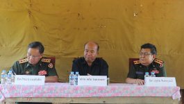 ປະກາດໝວດທະຫານຮາບຂື້ນກັບກອງບັນາການທະຫານເມືອງໄຊຈຳພອນ