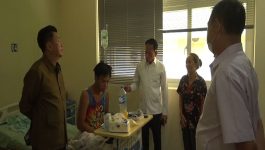 ຮອງເຈົ້າແຂວງບໍລິຄຳໄຊລົງຕິດຕາມກວດກາການແຜ່ລະບາດຂອງພະຍາດໄຂ້ຍຸ້ງລາຍຢູ່ໂຮງໝໍແຂວງ