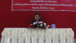 ເມືອງທ່າພະບາດ ເຊື່ອມຊຶມ ແລະ ຜັນຂະຫຍາຍມະຕິກອງປະຊຸມຄົບຄະນະກາງສະໄໝ ຂອງຄະນະບໍລິຫານງານພັກແຂວງ ສະໄໝທີ VII