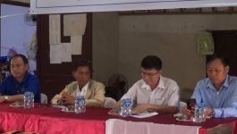 ບໍລິສັດໄຟຟ້ານ້ຳເທີນ 1 ມອບອຸປະກອນປັບປຸງລະບົບໂທລະໂຄ່ງມູນຄ່າ 195 ລ້ານກວ່າກີບໃຫ້ 8 ບ້ານລຸ່ມເຂື່ອນ