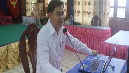 ຝຶກອົບຮົມວຽກງານເຕັກນິກການພົວພັນສາກົນ ແລະ ພິທີທູດ
