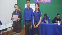 ສຳເລັດກອງປະຊຸມໃຫ່ຍຄັ້ງທີ II ຂອງໜ່ວຍຊາວໜຸ່ມກະສີກຳ-ປ່າໄມ້ ເມືອງ ວຽງທອງ