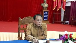 ຮອງເຈົ້າແຂວງ ປະທານຄະນະກຳມະການຄຸ້ມຄອງໄພພິບັດຂັ້ນແຂວງ ເນັ້ນບາງວຽກງານສຳຄັນ ຢູ່ເມືອງຄໍາເກີດ