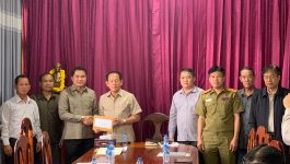 ຮອງເຈົ້າແຂວງບໍຄຳໄຊ ປະທານຄະນະກຳມະການ ຄຸ້ມຄອງໄພພິບັດຂັ້ນແຂວງລົງເຄື່ອນໄຫວເຮັດວຽກຢູ່ເມືອງວຽກທອງ