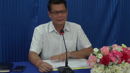 ພະນັກງານຫຼັກແຫຼ່ງ ພະແນກ ອຸດສາຫະກຳ ແລະ ການຄ້າ ຮັບຟັງການເຜີຍແຜ່ເຊື່ອມຊຶມເອກະສານທີສຳຄັນຕ່າງໆຂອງພັກ