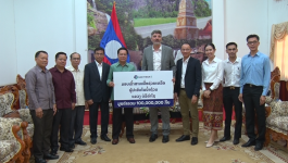 ເພື່ອປະກອບສ່ວນຊ່ວຍເຫຼືອບັນເທົາທຸກ ໃຫ້ພໍ່ແມ່ປະຊາຊົນທີ່ໄດ້ຮັບຜົນກະທົບຈາກອຸທົບກະໄພ ໃນວັນທີ 21 ສິງຫາ 2023 ຢູ່ຫ້ອງຮັບຮອງຂອງແຂວງ ທ່ານ ມາກ ອ່ອງຕວນ ຣຸບ ຜູ້ອຳນວຍການໃຫຍ່ບໍລິສັດ ໄຟຟ້ານ້ຳເທີນ 2 ຈຳກັດ ໄດ້ນຳເຂົ້າສານ ມູນຄ່າ 100 ລ້ານກີບ ມາມອບໃຫ້ແຂວງບໍລິຄໍາໄຊ [&hellip;]