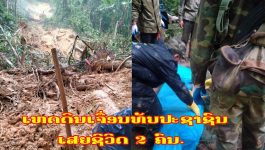 ຕາມການລາຍງານຂອງອຳນາດການປົກຄອງບ້ານເມືອງມ່ວນ ເມືອງວຽງທອງ ແຂວງບໍລິຄຳໄຊ ໄດ້ໃຫ້ຮູ້ວ່າ: ໃນ​ວັນ​ທີ 4 ສິງ​ຫາ 2023 ມີ​ປະ​ຊາ​ຊົນ ຈຳ​ນວນ 2 ຄົນ ຊື່ ທ້າວ​ ພອນ ແລະ ທ້າວຕຸ້ຍ ທັງສອງ ອາຍຸປະມານ 25-30 [&hellip;]