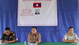 ເປີດຊຸດອົບຮົມ-ຫັດແອບການສ້າງບ້ານປ້ອມໝັ້ນສູ້ຮົບ ບ້ານໃຫຍ່ທົ່ງນາມີ ເປັນບ້ານທີ 7 ຂອງເມືອງປາກກະດິງ