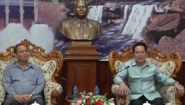 ຮອງນາຍົກລັດຖະມົນຕີ, ລັດຖະມົນຕີກະຊວງປ້ອງກັນຄວາມສະຫງົບ ເຄື່ອນໄຫວຢ້ຽມຢ້າມ ແລະ ເຮັດວຽກຢູ່ແຂວງບໍລິຄຳໄຊ