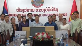 ຄະນະຮັບຜິດຊອບ ວຽກງານກໍ່ສ້າງຮາກຖານແຂວງບໍລິຄຳໄຊ ໄດ້ຮັບການຍົກລະດັບ ການນຳໃຊ້ໂປຣແກຣມການສ້າງຖານຂໍ້ມູນ