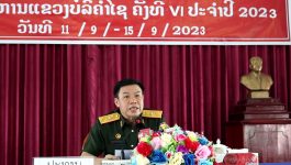 ທະຫານແຂວງບໍລິຄຳໄຊ ປິດອົບຮົມວຽກງານພາລາທິການປະຈໍາປີ 2023