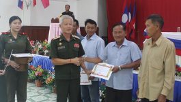ເມືອງທ່າພະບາດ ປະກາດຮັບຮອງບ້ານປ້ອງກັນຊາດເຂັ້ມແຂງ ປະຈຳປີ 2023