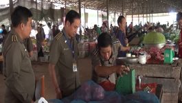 ອຸດສາຫະກຳ ແລະ ການຄ້າ ເມືອງປາກກະດິງ ລົງຕິດຕາມ ກວດກາ ສິນຄ້ານອກລະບົບ