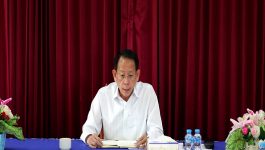 ກອງປະຊຸມປຶກສາຫາລືກ່ຽວກັບການກະກຽມຄວາມພ້ອມເປີດອົບຮົມ-ຫັດແອບວຽກງານປ້ອງກັນຊາດ-ປ້ອງກັນຄວາມສະຫງົບ ຊຸດທີ່ 4