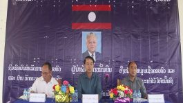 ປະກາດຮັບຮອງບ້ານ ຫ້ວຍຫອຍ ເປັນບ້ານວັດທະນະທຳ