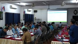 ກອງປະຊຸມພົບປະແລກປ່ຽນບົດຮຽນ ວຽກງານໂພສະນາການຕົວແບບແລະຢຸດຕິການຖ່າຍຊະຊາຍ ລະຫວ່າງແຂວງບໍລິຄຳໄຊແລະຜົ້ງສາລີ