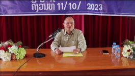 ເປີດຊຸດຝຶກອົບຮົມຄວາມຮູ້ພືນຖານດ້ານການເມືອງ-ການປົກຄອງ ແລະ ການສ້າງບ້ານພັດທະນາໃຫ້ອົງການປົກຄອງບ້ານນ້ຳຢ້າງ