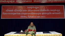 ເຜີຍແຜ່ເຊື່ອມຊຶມ ແລະ ຜັນຂະຫຍາຍ ຜົນສຳເລັດກອງປະຊຸມຄົບຄະນະກາງສະໄໝຂອງຄະນະບໍລິຫານງານສູນກາງພັກ ສະໄໝທີ 11