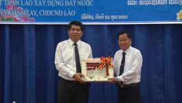 ກອງປະຊຸມແລກປ່ຽນວຽກງານຊົນເຜົ່າ ລະຫວ່າງແຂວງບໍລິຄຳໄຊ ສປປ ລາວ ແລະ ຄະນະຊົນເຜົ່າ ແຂວງເຫງະອານ ສສ ຫວຽດນາມ