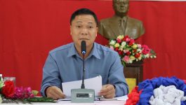 ກອງປະຊຸມການລົງກໍ່ສ້າງຮາກຖານການເມືອງ ແລະ ເຊື່ອມຊຶມນິຕິກໍາກະກຽມດຳເນີນກອງປະຊຸມໃຫຍ່ 3 ຂັ້ນ ເມືອງທ່າພະບາດ