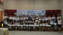 ສຳເລັດຊຸດຝຶກອົບຮົມ ສ້າງຄວາມເຂັ້ມແຂງ ໃນການກະກຽມ ແລະ ໂຕ້ຕອບ ຕໍ່ເຫດການສຸກເສີນ ທາງດ້ານສາທາລະນະສຸກ